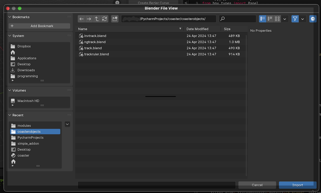 file browser