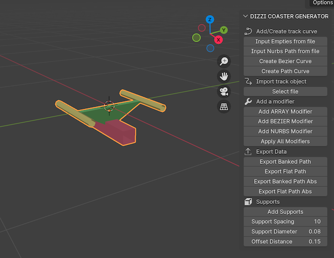 object menu